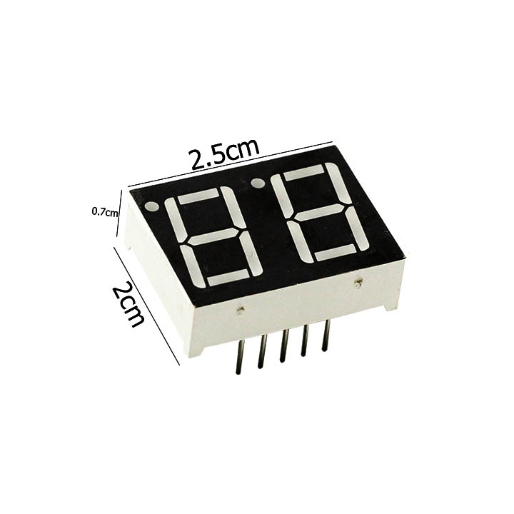 Led 7 Thanh 0.56 Katot Chung Sáng Đỏ