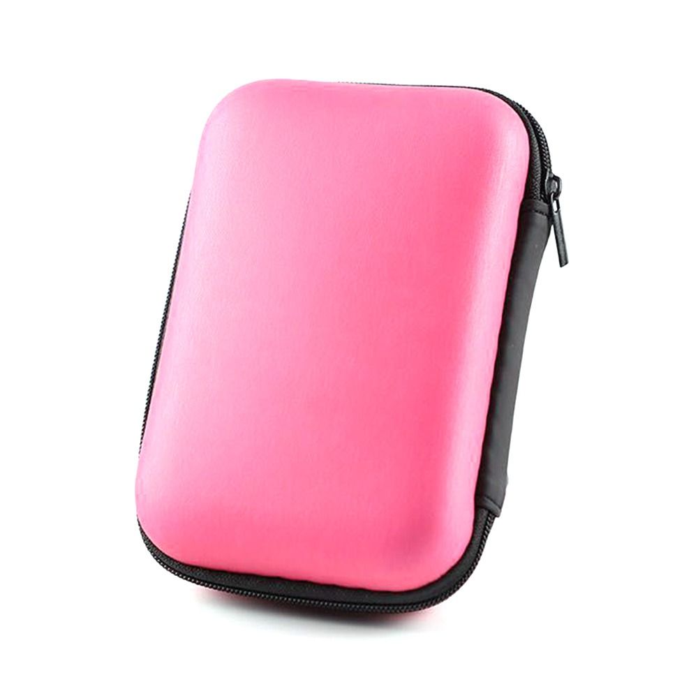 AIMEE Portable Cable Organizer Pouch Case Carry Headphone Headset Accessories Storage Box 2.5" External HDD SSD Box Earphone Bag Hard Drive Disk Case