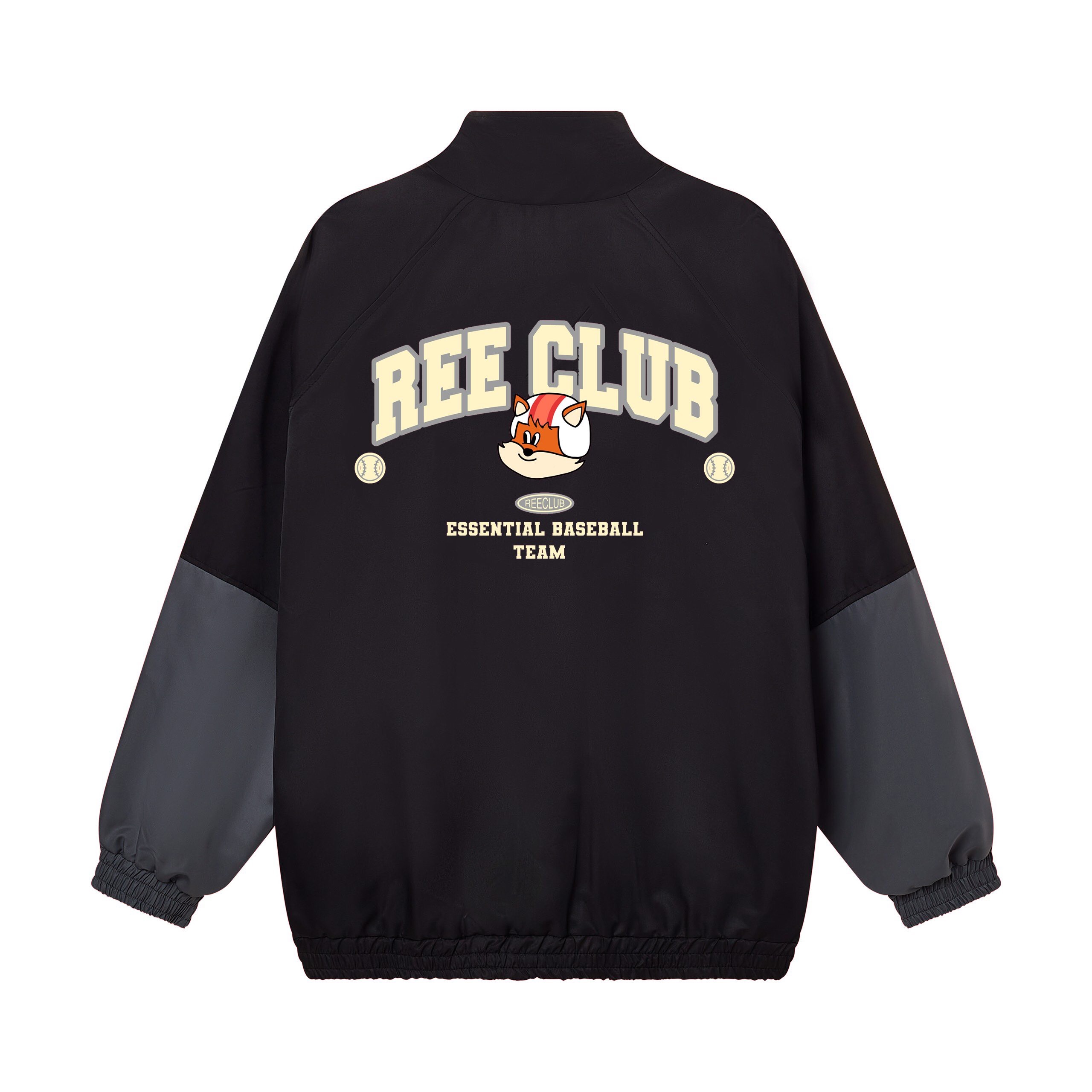 ÁO KHOÁC DÙ REE CLUB MÀU ĐEN