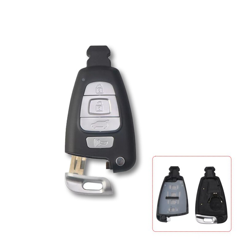 Car key case car key shell car key housing replacement for hyundai veracruz 2007 2008 2009 2010 2011 2012 essories