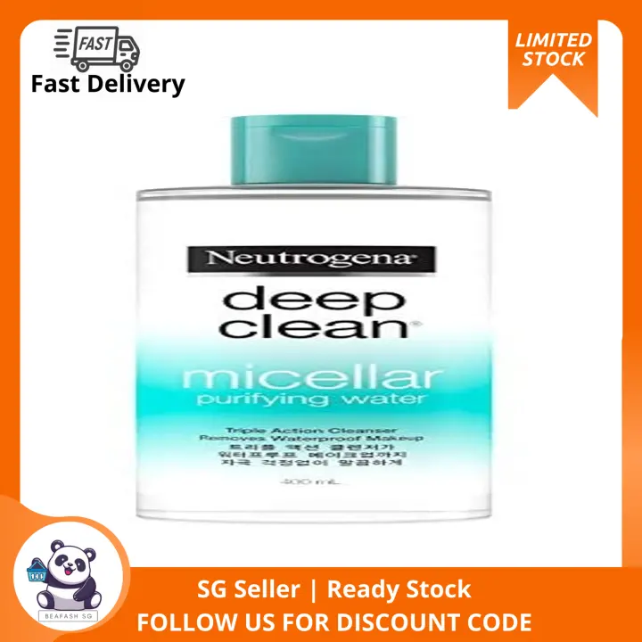 deep clean purifying micellar water