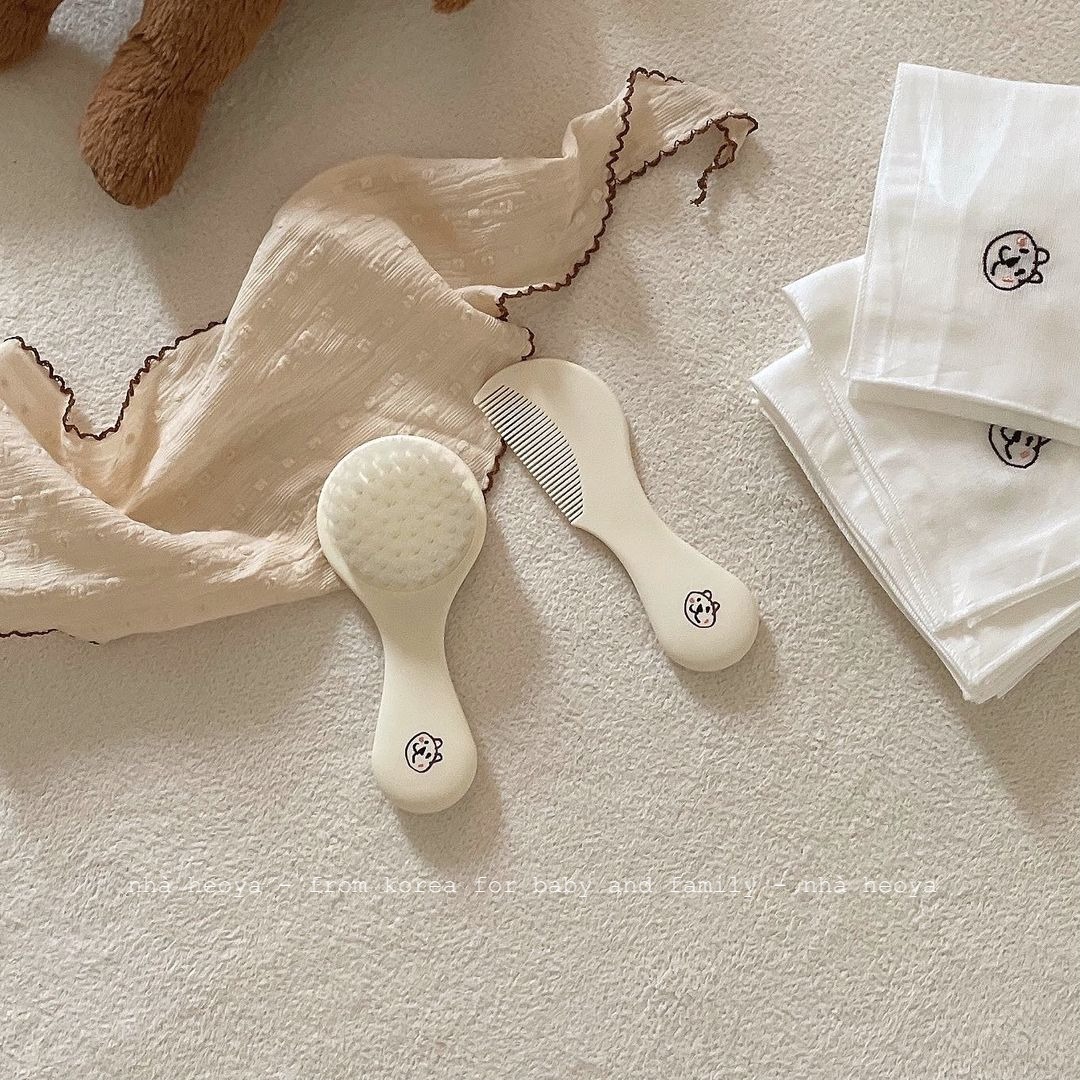 SET LƯỢC CHẢI TÓC CHO BÉ TỪ 0M+ BLISSBEBE HÀN QUỐC