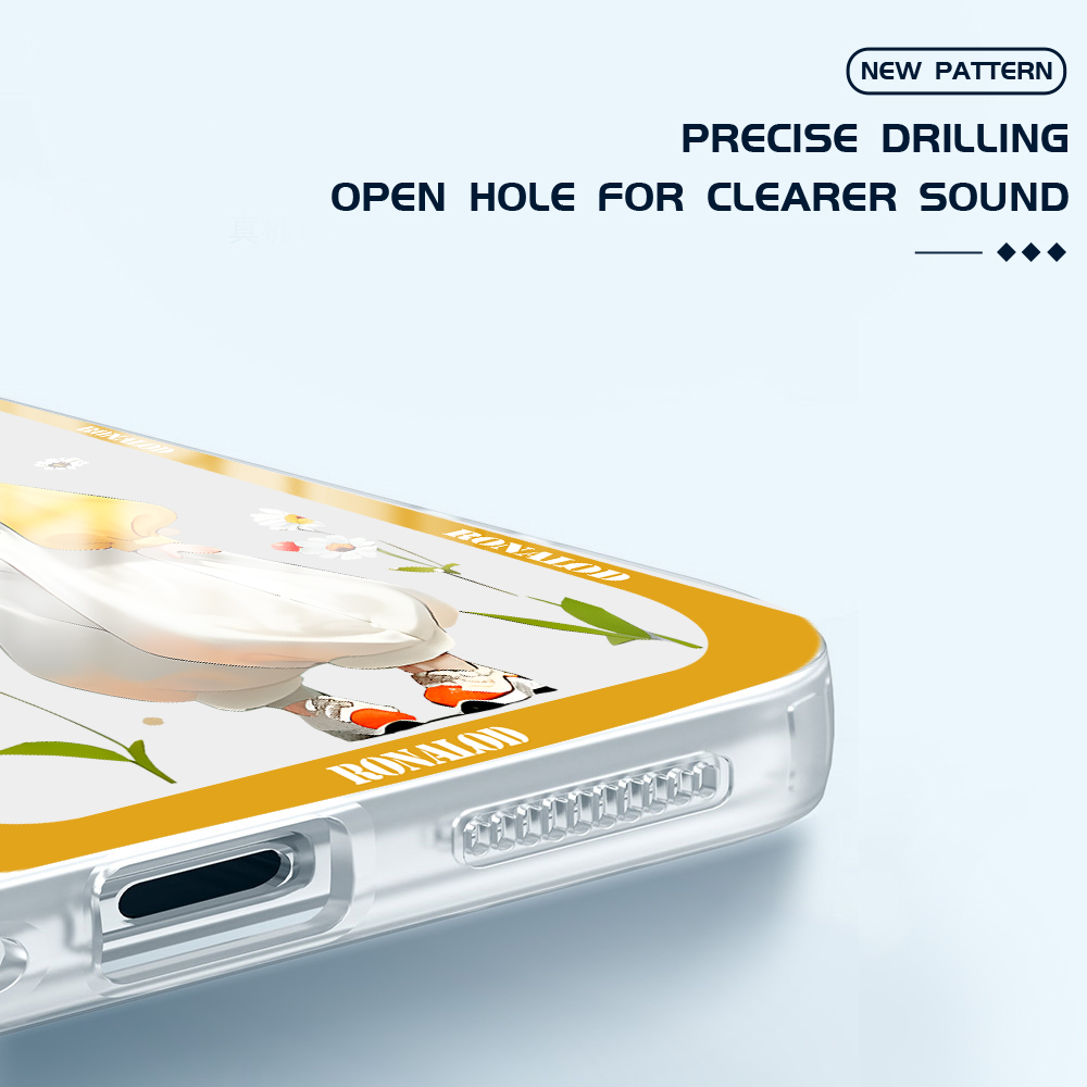 YYDS for Redmi Note 12 4G 9 8 10 11 12 Pro 11s 10s 9T Back Cover Cute Gril Transparent Crystal TPU Soft Thin Phone Case. 