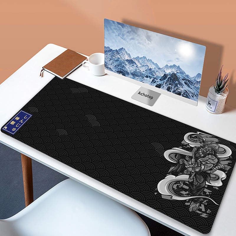 Cherry Blossom HD Print Mousepad Computer Mousemat Gaming Desk Mat Large Mouse Mat Keyboard Pad 900x400mm Rubber Mouse Pad