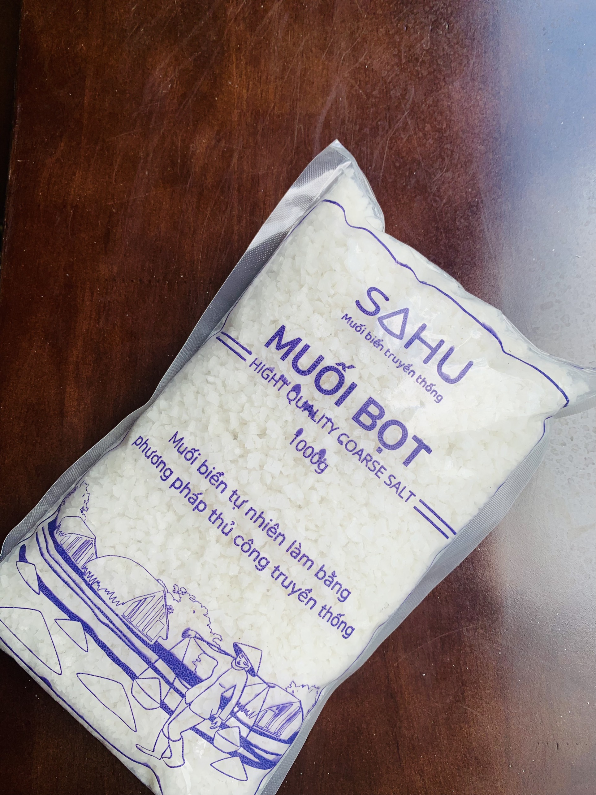 Sea Salt SaHu - Vietnamese traditional sea salt