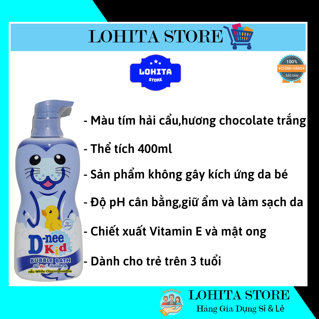 Sữa tắm Dnee Kids hình thú 400ml Thái Lan