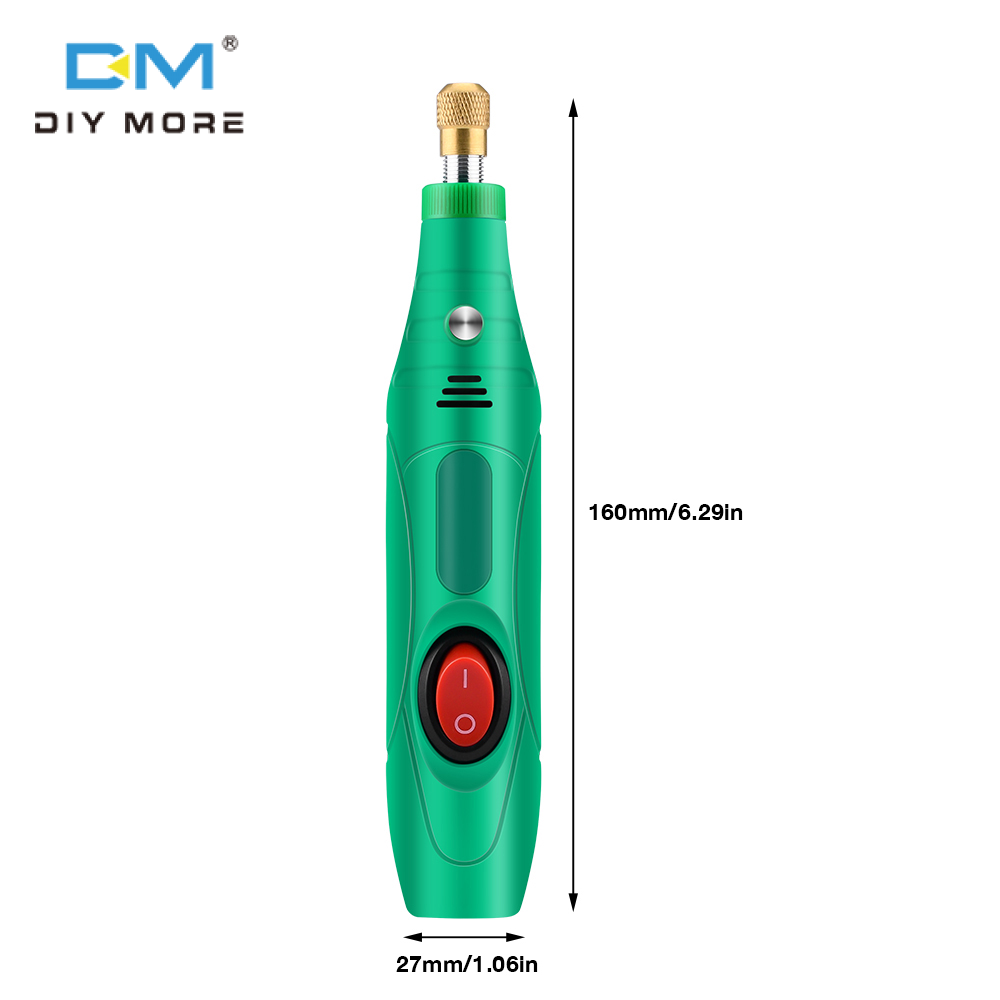 diymore quay không dây công cụ quay mini Bộ công cụ sạc quay chạy điện công cụ cho khắc chà nhám đánh bóng thủ công tự làm