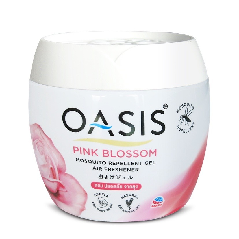 Sáp thơm đuổi muỗi oasis thái lan 180g