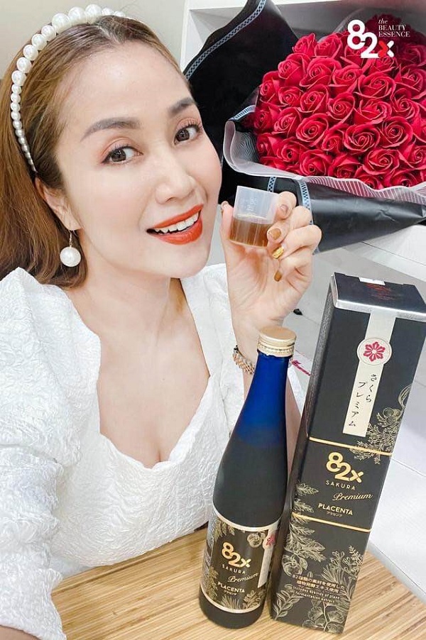[HCM][Cam kết chuẩn] Nước uống 82x Placenta bảng Sakura