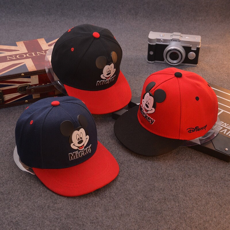 Mũ Lưỡi Chai Cho Bé Mickey 1-8 Tuổi