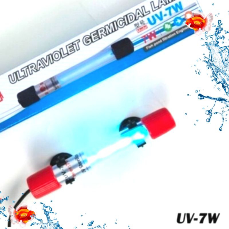 Lampu anti bakteri lumut YMN / YAMANO UV 7WATT