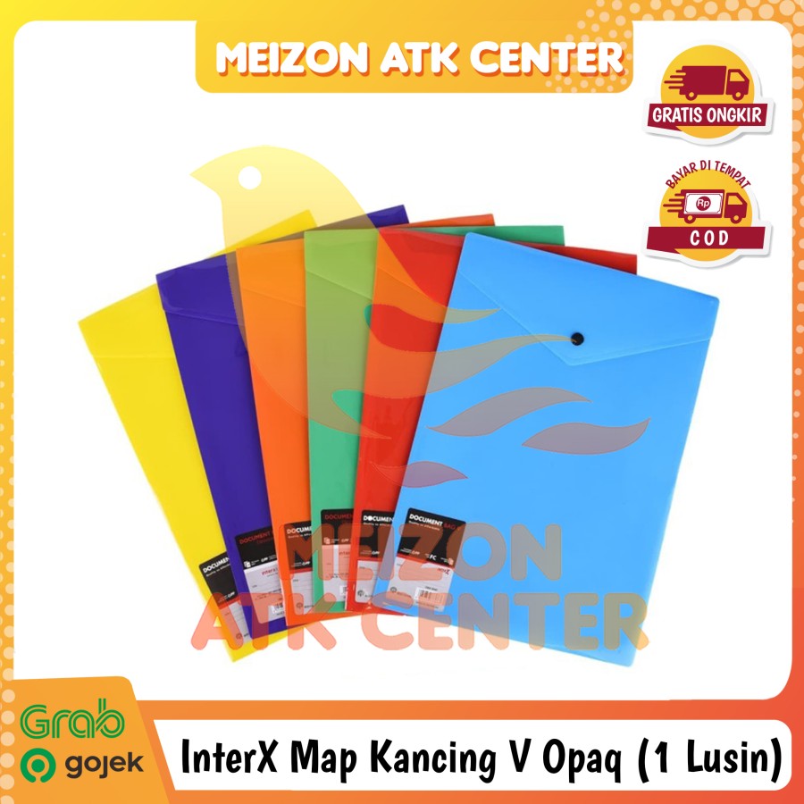 INTERX MAP KANCING V OPAQ FOLIO DOCUMENT BAG [1 PCS] | Lazada Indonesia