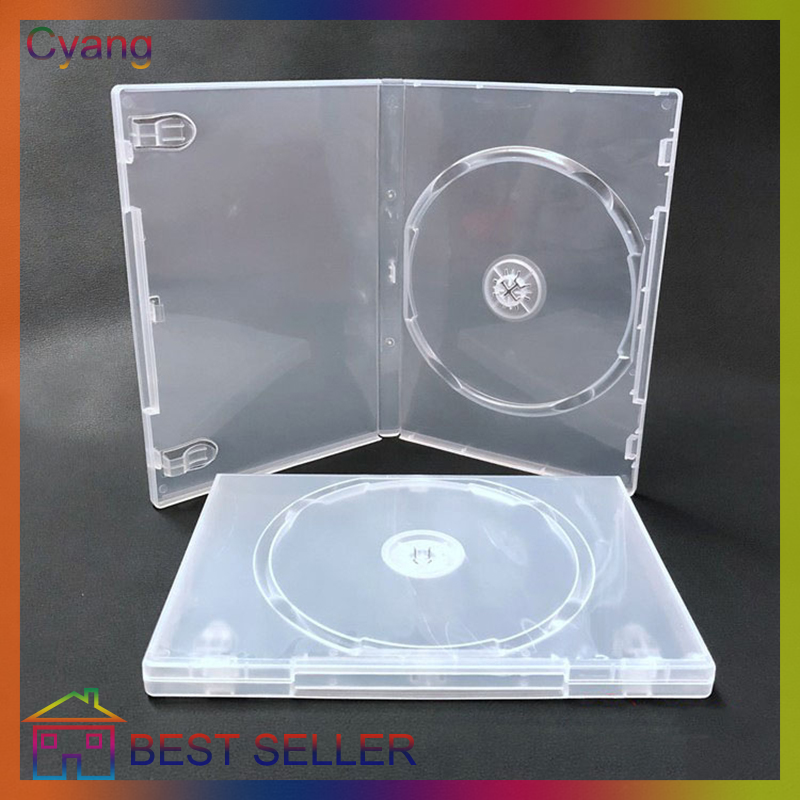 Cyang DIY Accessories CD Game Case Cover Protective Box For PS2 PS3 Game Disk Holder CD DVD Discs Storage Box