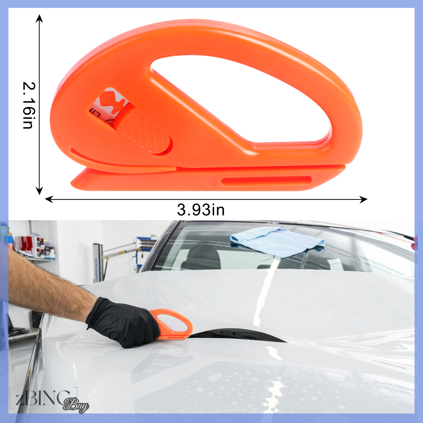 [zBING] 12PCS Car Vinyl Wrap Tool Kit