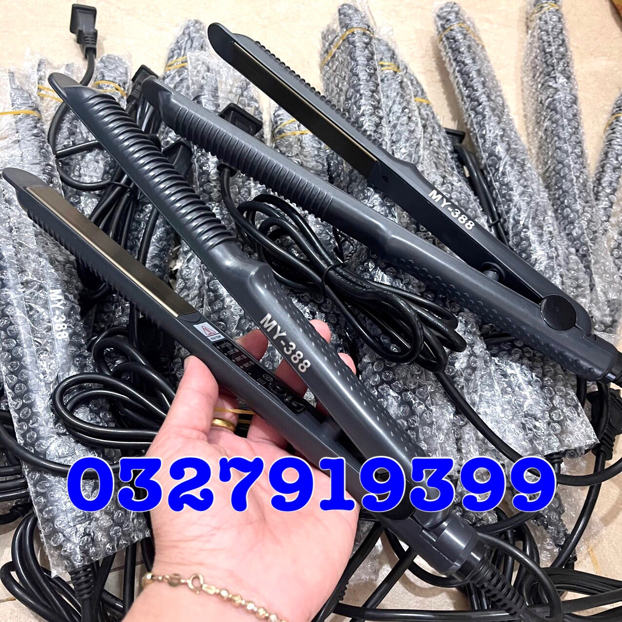 Hair Straightener 838 - Hair Straightener and Curler Size 30cm 5 Heat Levels 120-200C 1.8m Cord Compact Non-Stick Design 3-Month Warranty