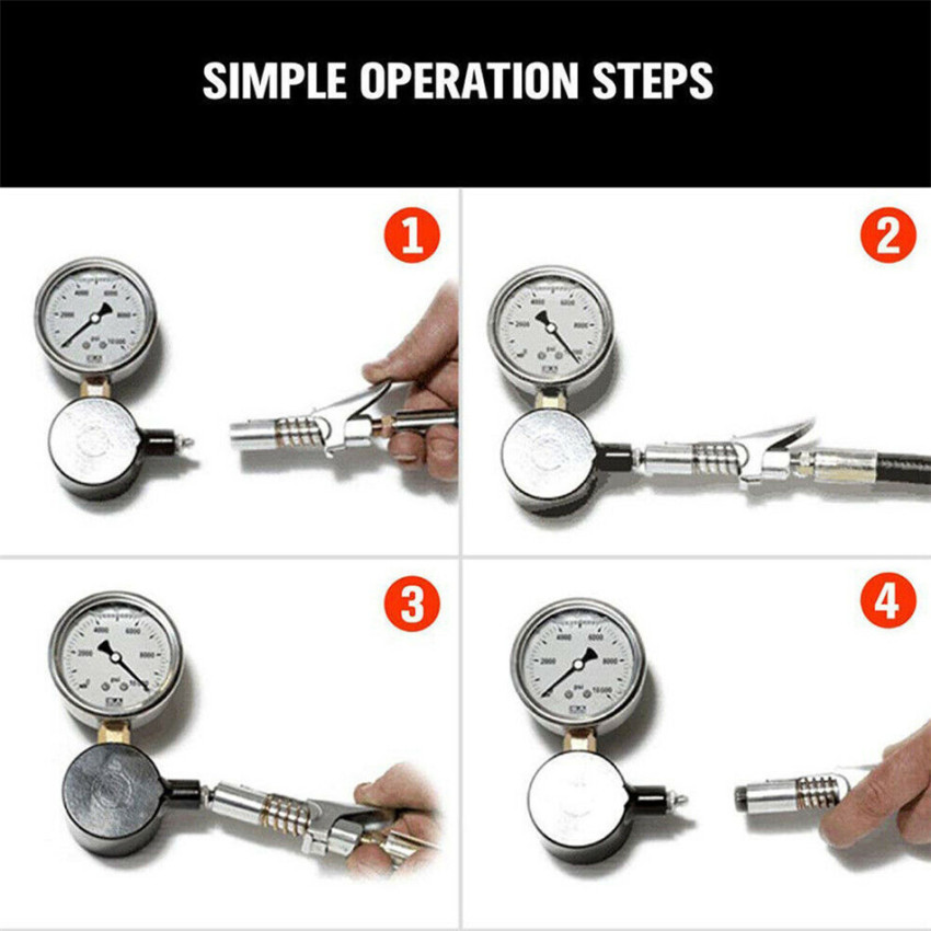 First Generation Grease Coupler High Pressure 12,000 PSI Fast Locking Releasing Heavy Duty Fitting Oil Pump Accessories