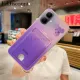 New Phone case infinix Smart10 Plus Back cover Card Holder Wallet KWS Cute Bear Transparent Soft Case For infinix Smart 10+ case. 