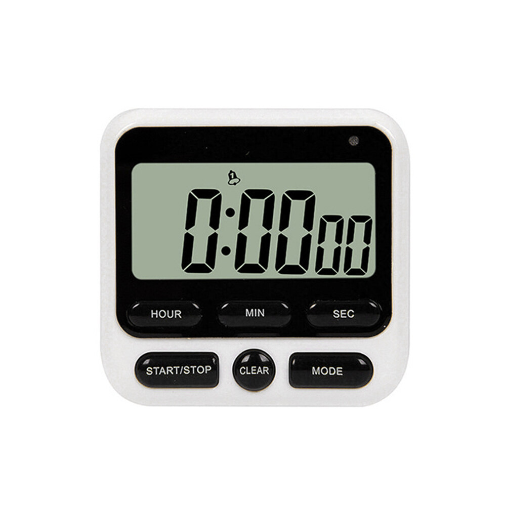 diymore slope Digital Kitchen Timer with Mute/Loud Alarm Switch ON/Off Switch 12 Hour Clock & Alarm Memory Function Count Up & Count Down for Cooking
