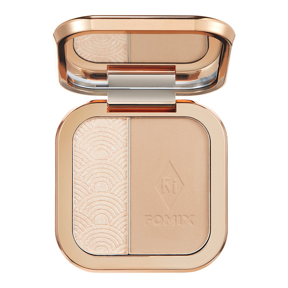 Lorzi FOMIX Highlight Paltte Matte Subtle Long Lasting Pigmented Shading Powder Three-dimensional Shadow Silhouette Shadow Nose Shadow Repair Capacity Powder