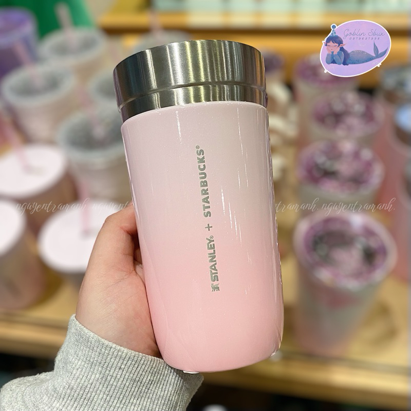 [Limited Stock] STARBUCKS BÌNH GIỮ NHIỆT SPRING PINK STANLEY 473ML