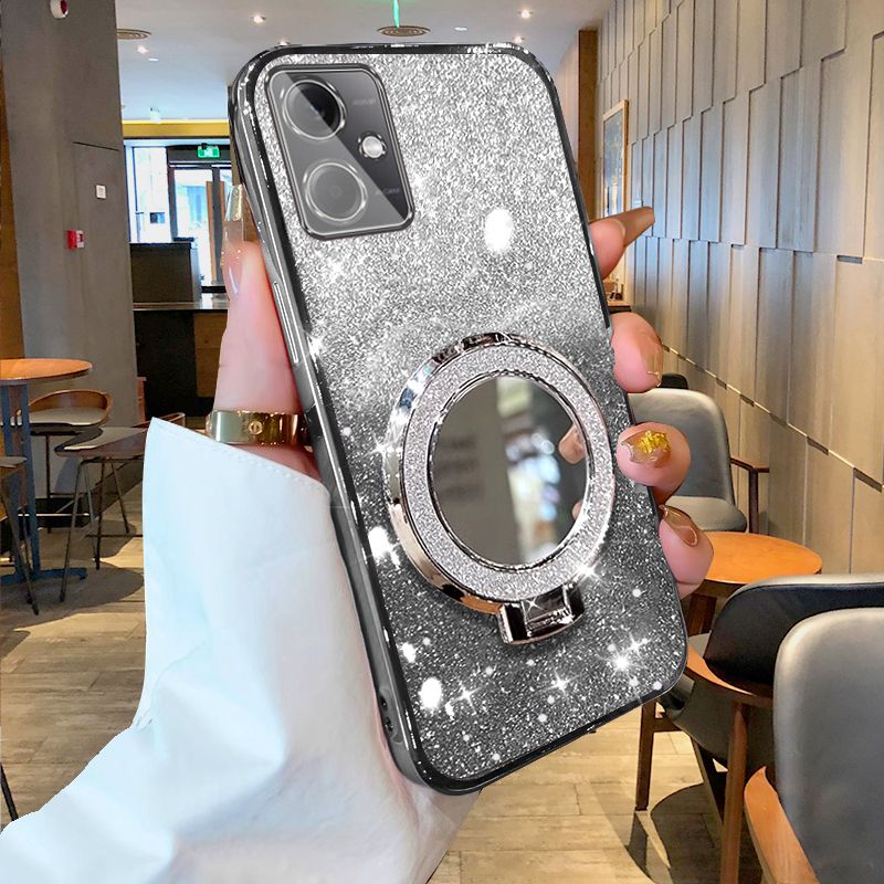 Bargain%20price%20For%20OPPO%20A5%20Pro%204G%20Back%20Cover%20Makeup%20Mirror%20Stand%20Holder%20Phone%20Case%20for%20Girls%20Luxury%20Slim%20Cover%20with%20Gradient%20Glitter%20Anti-Scratch%20Protection%20-%20Image%209