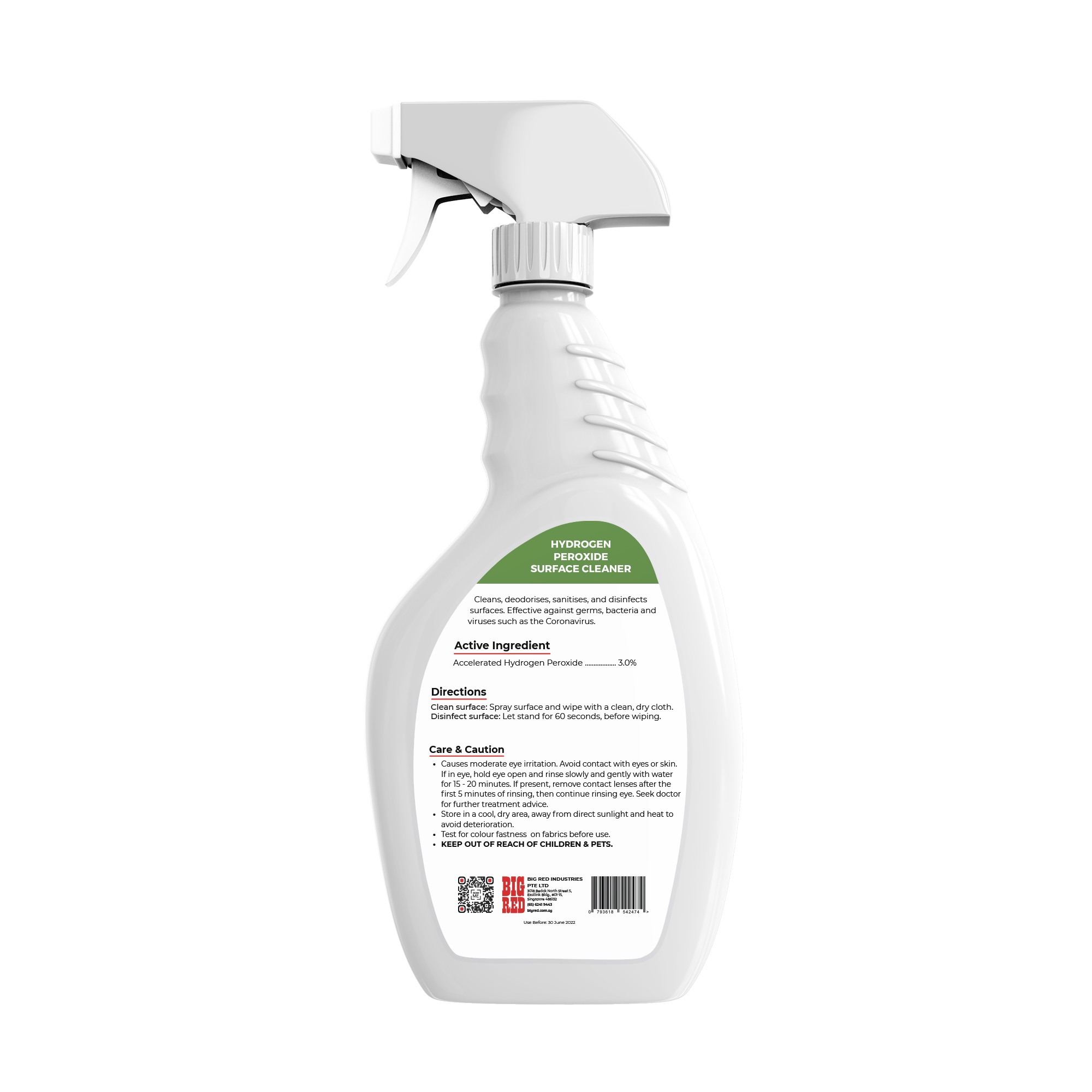 BRSanitise™ Multi-Purpose Disinfectant Surface Cleaner (Kills 99.99% of  Bacteria and Viruses) | Lazada Singapore