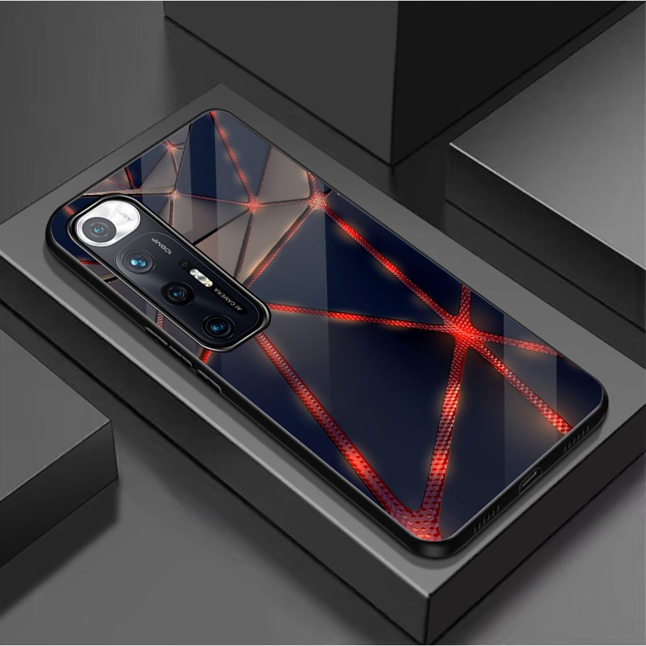 Ốp lưng kính 3d xiaomi mi 10s phiên bản mới