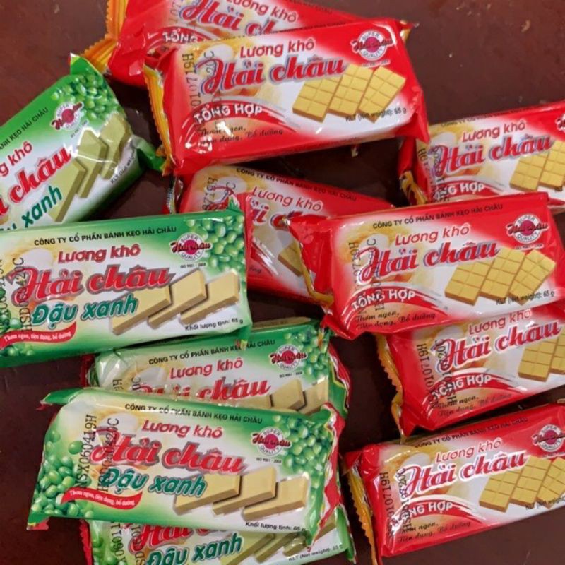 [NEW] Lương Khô Hải Châu 65g Date mới