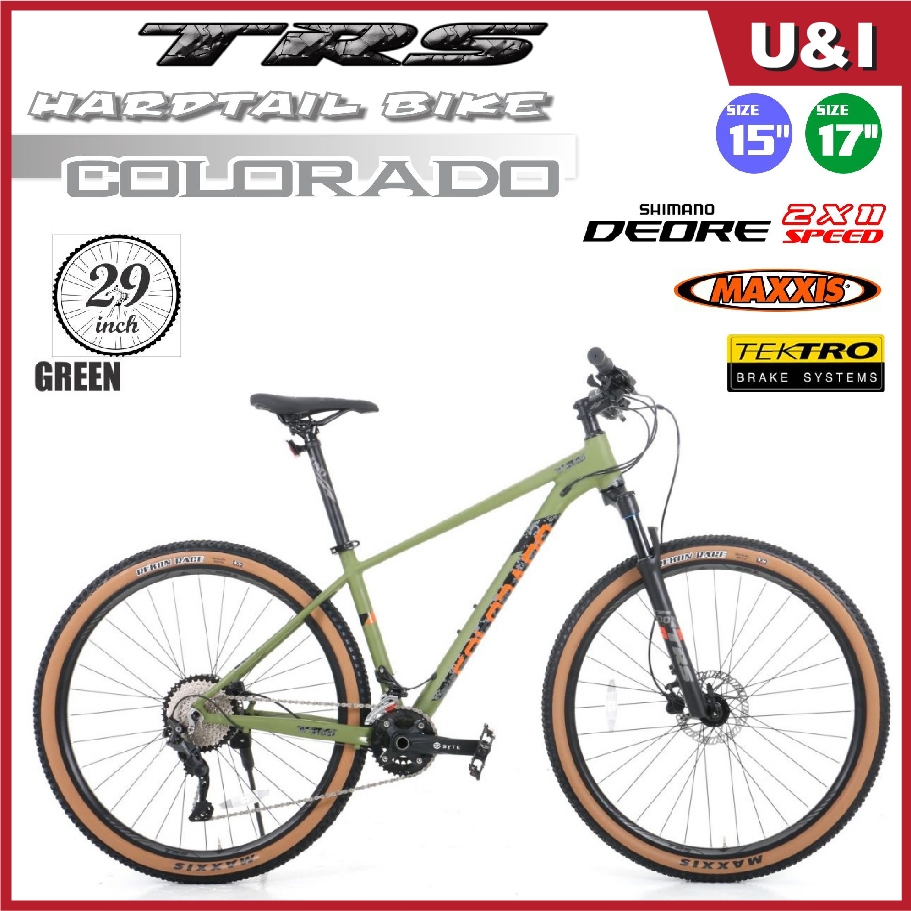 TRS COLORADO Shimano Deore 22sp (2x11s) Airfork MTB Bike WITH