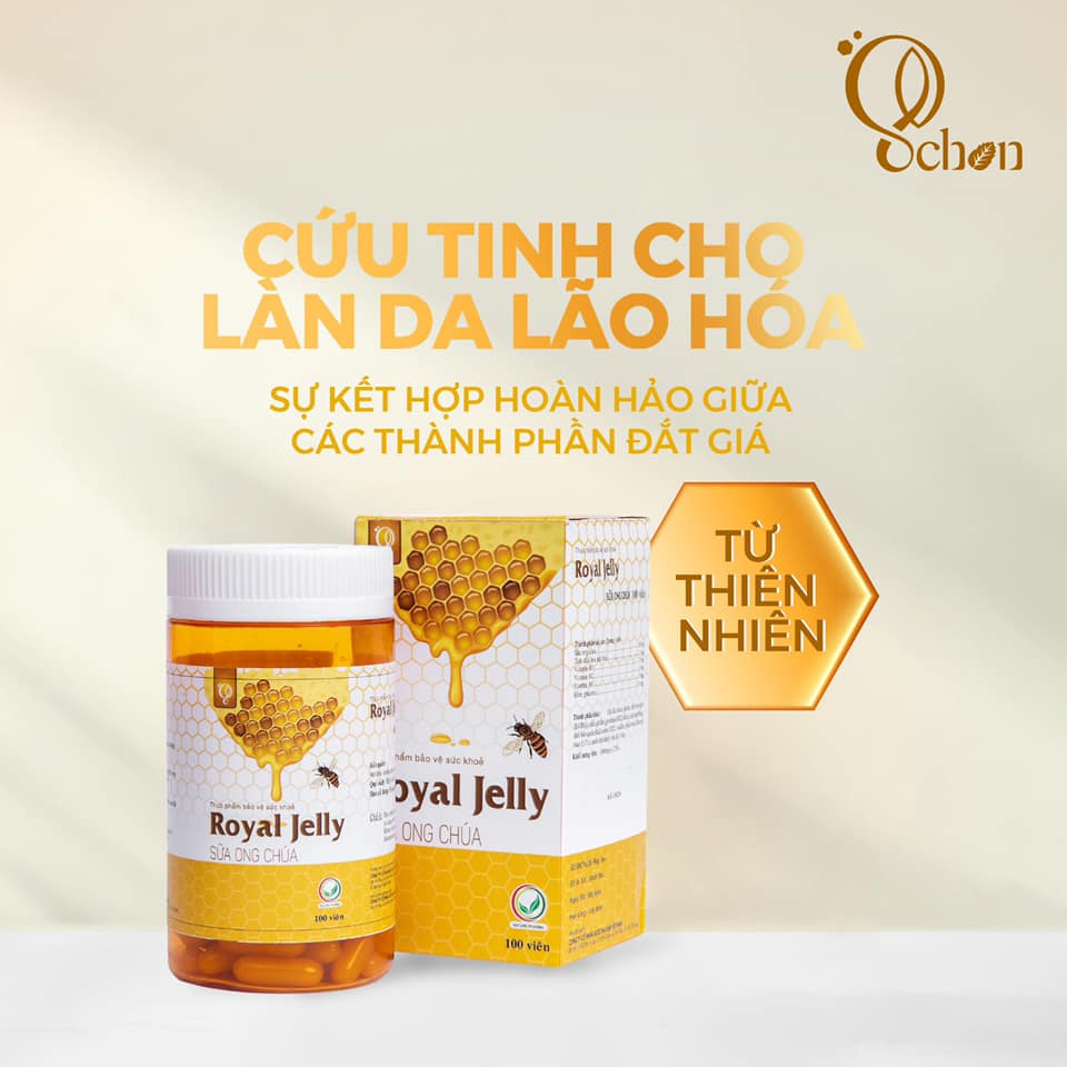 [ CHÍNH HÃNG] SỮA ONG CHÚA - Viên sữa ong chúa schon Royal jelly