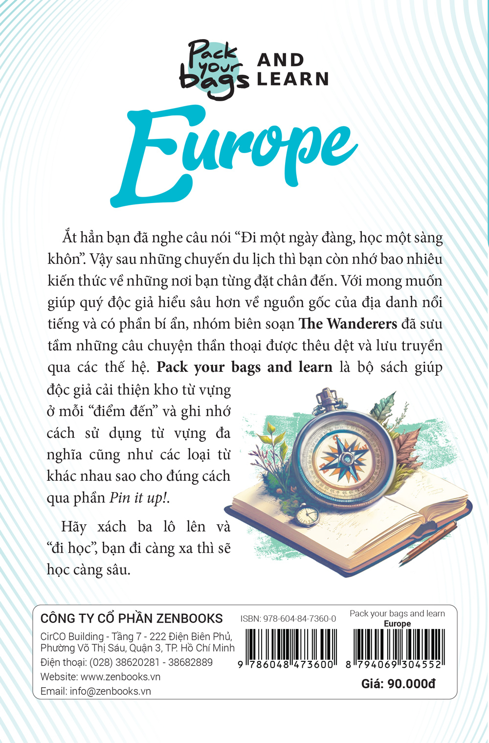 Sách Fahasa - Pack Your Bags And Learn Europe