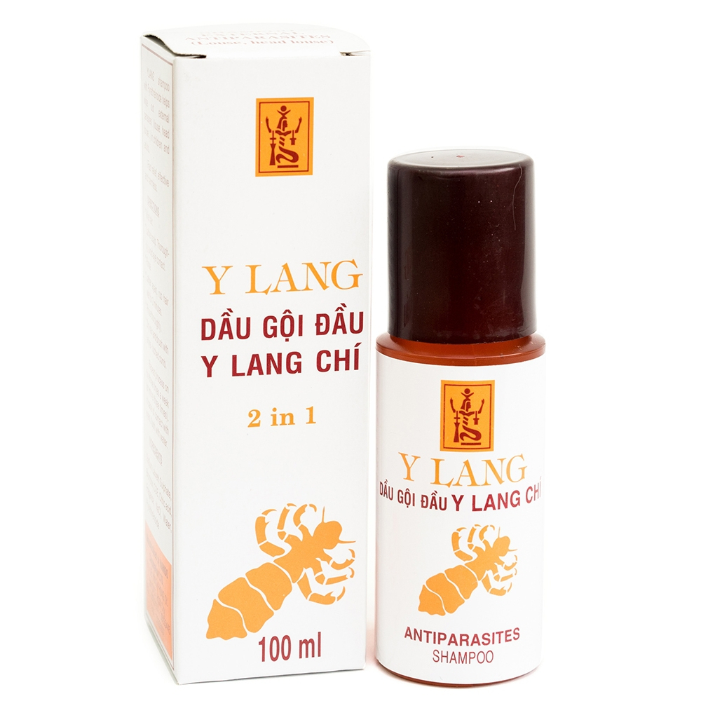 Dầu Gội Chí (Chấy) Y Lang 100ml-Tặng 1 Lược Chải Chí