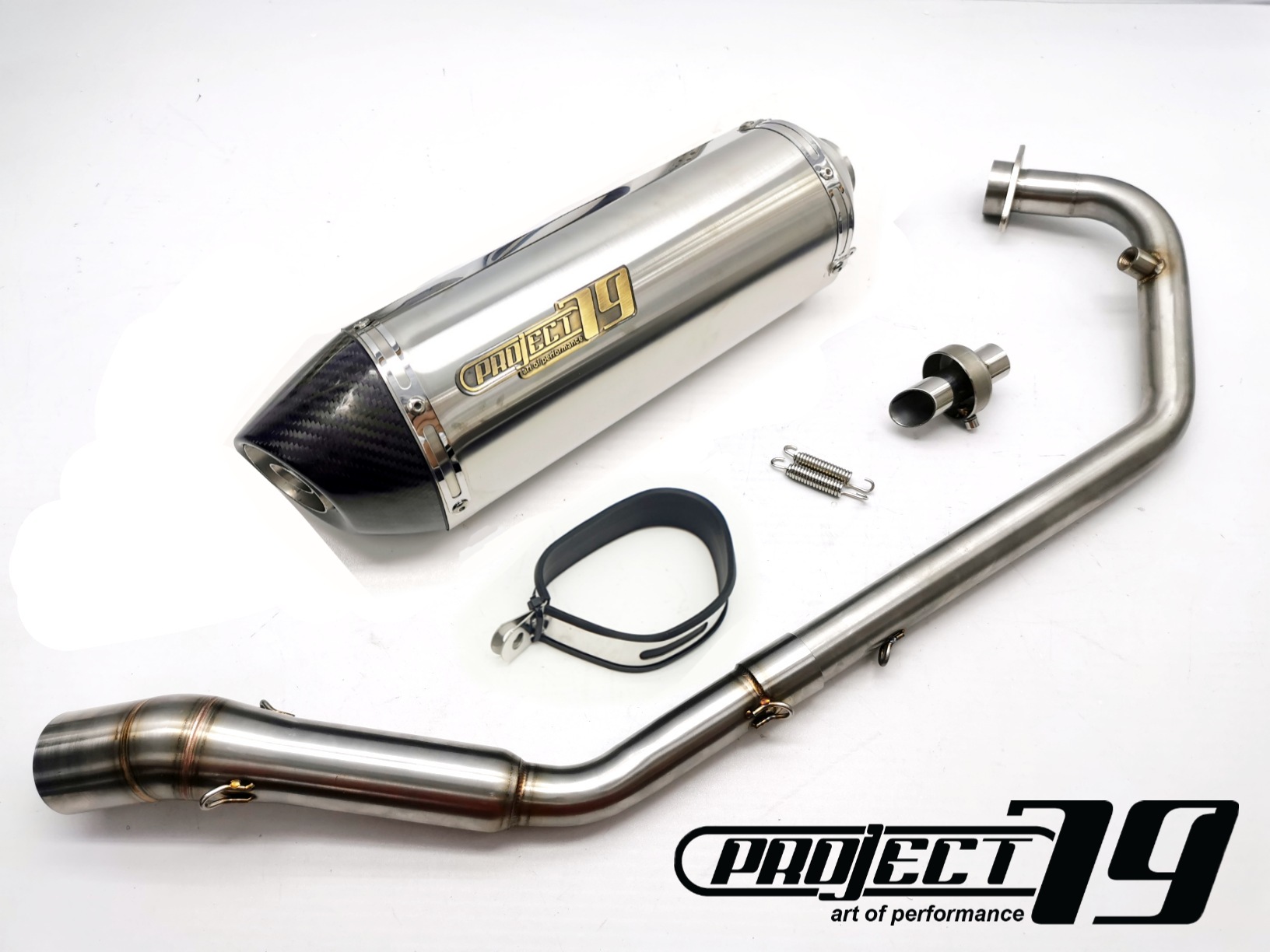 Project79 Exhaust Benelli 150S Ekzos Tabung Power Boom Muffler Full ...