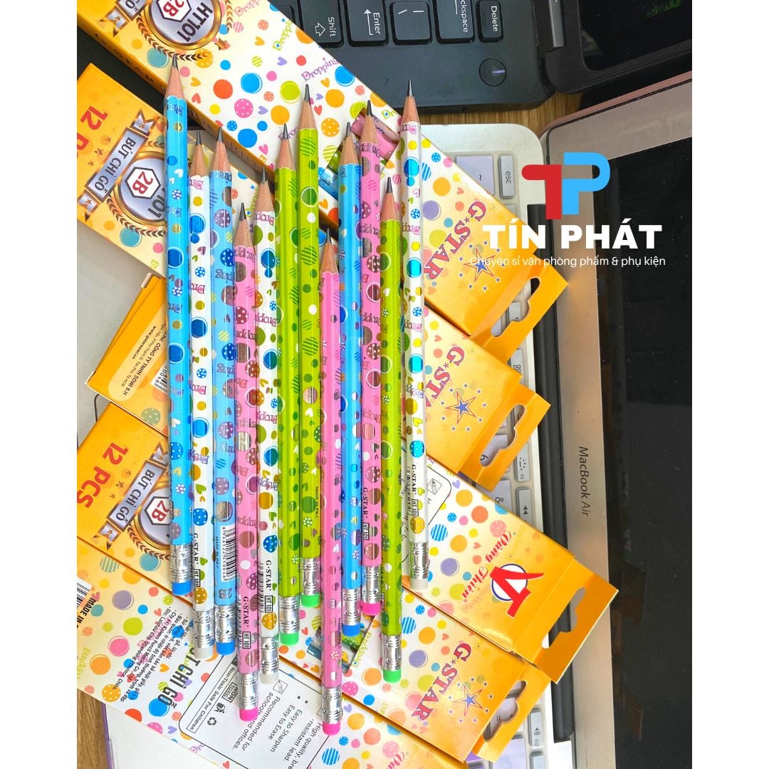 Viết chì 2B hộp 12 cây