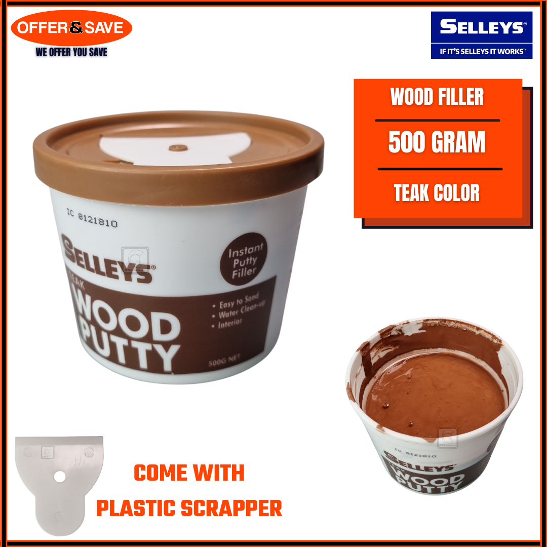 SELLEYS Wessbond Wood Putty Wood Filler Teak / Natural Wood Lazada