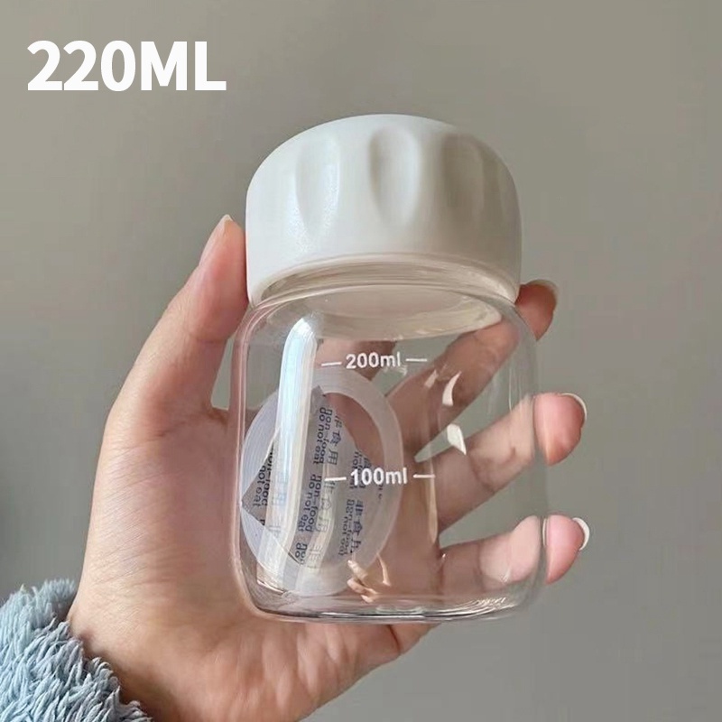 Cốc uống nước mini 220ml thiết kế dễ thương tinh tế