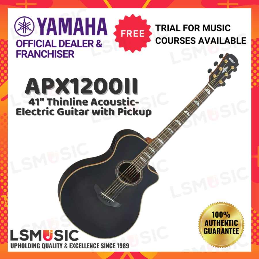 Yamaha APX1200II 41" Solid Spruce Top with Pickup Yamaha Acoustic