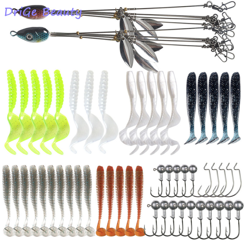 DriGe Beauty Ready Stock + COD】 fishing Rigs For Bass Fishing