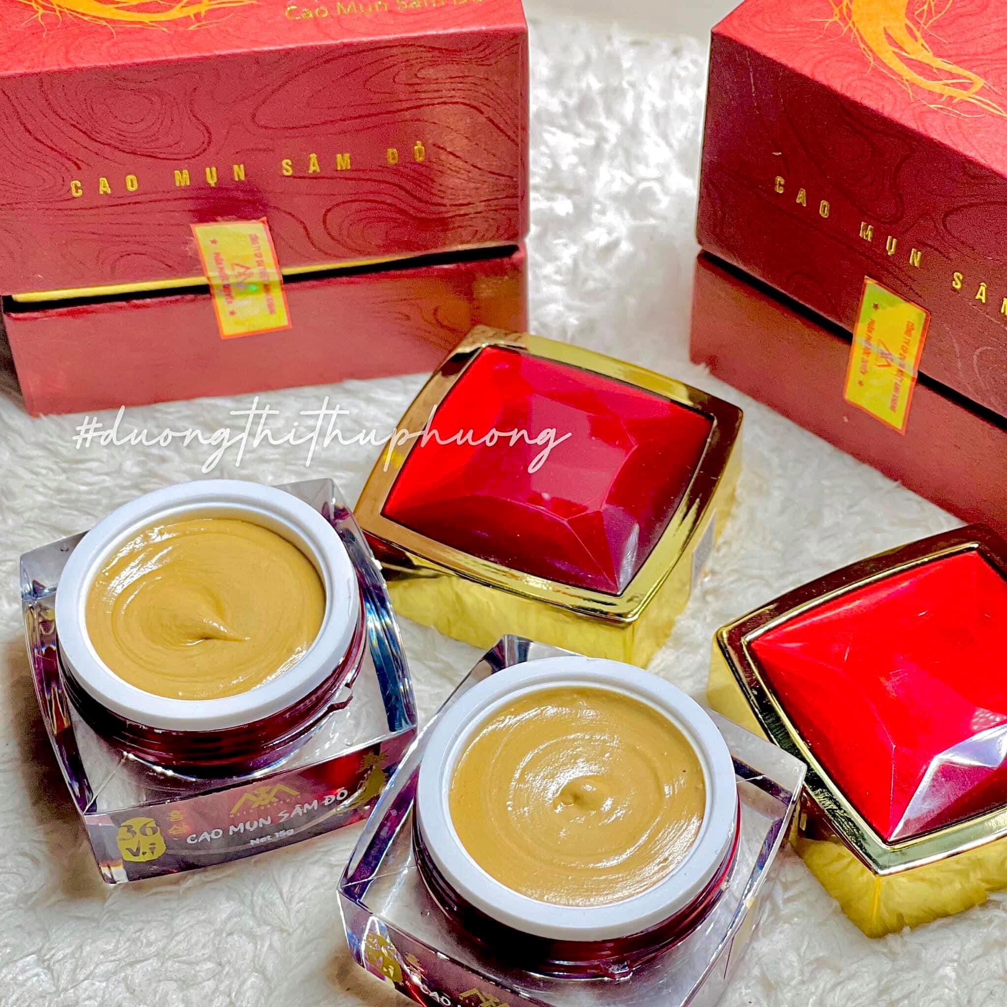 Cao Mụn Sâm Đỏ 36 Vị MEEA ORGANIC - Làm Đẹp Da