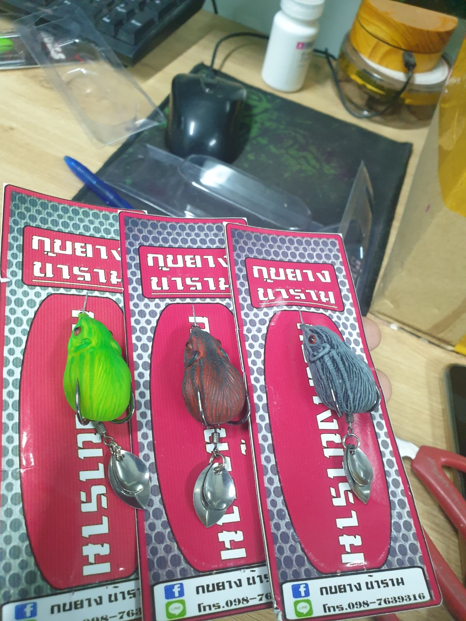 Nhái khơi câu cá lóc