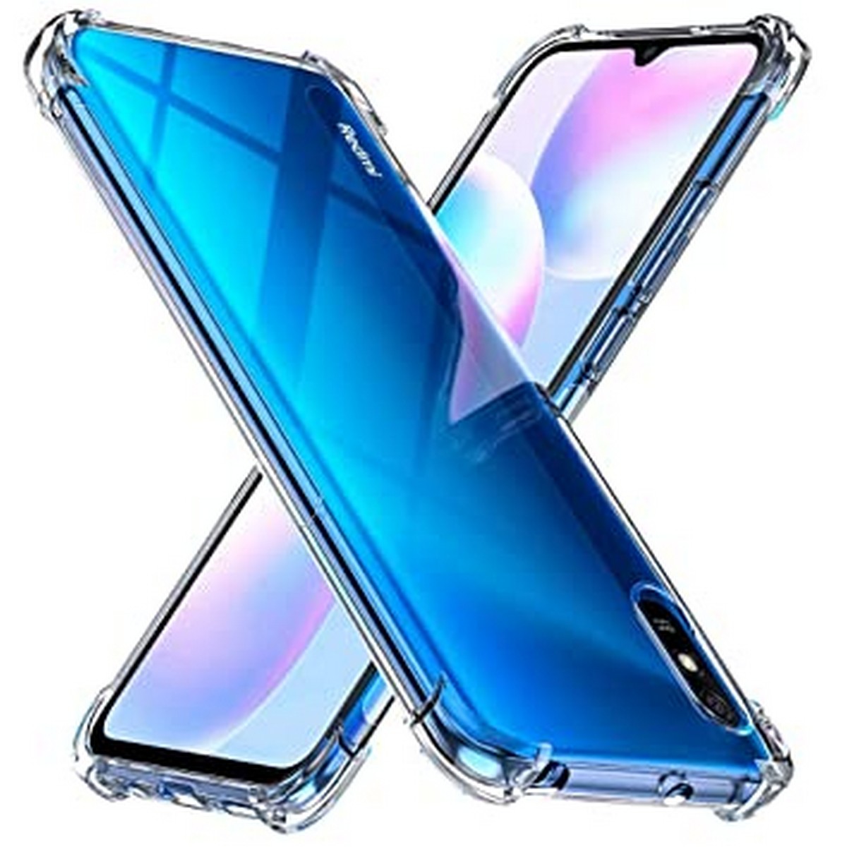 Xiaomi Redmi 9A Back Cover Transparent Extra Bumper Anti Shock Soft Crystal Clear Case For Xiaomi Redmi 9A