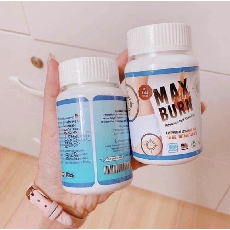 Đối cháy chất béo Max Burn Advance Fast Slimming Thái Lan