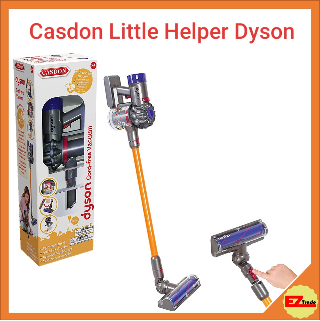 Casdon – Little Helper Dyson - Aspirador sin cable
