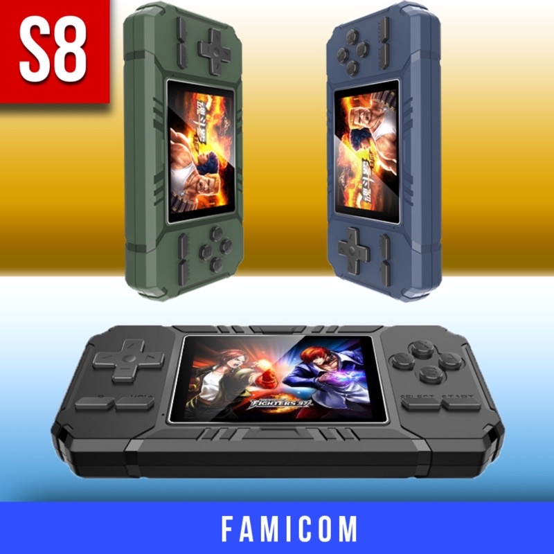 【Inventory ready 】♥ Free shipping+COD ♥Sup portable player retro mini game console Gameboy handheld game console 520 classic games