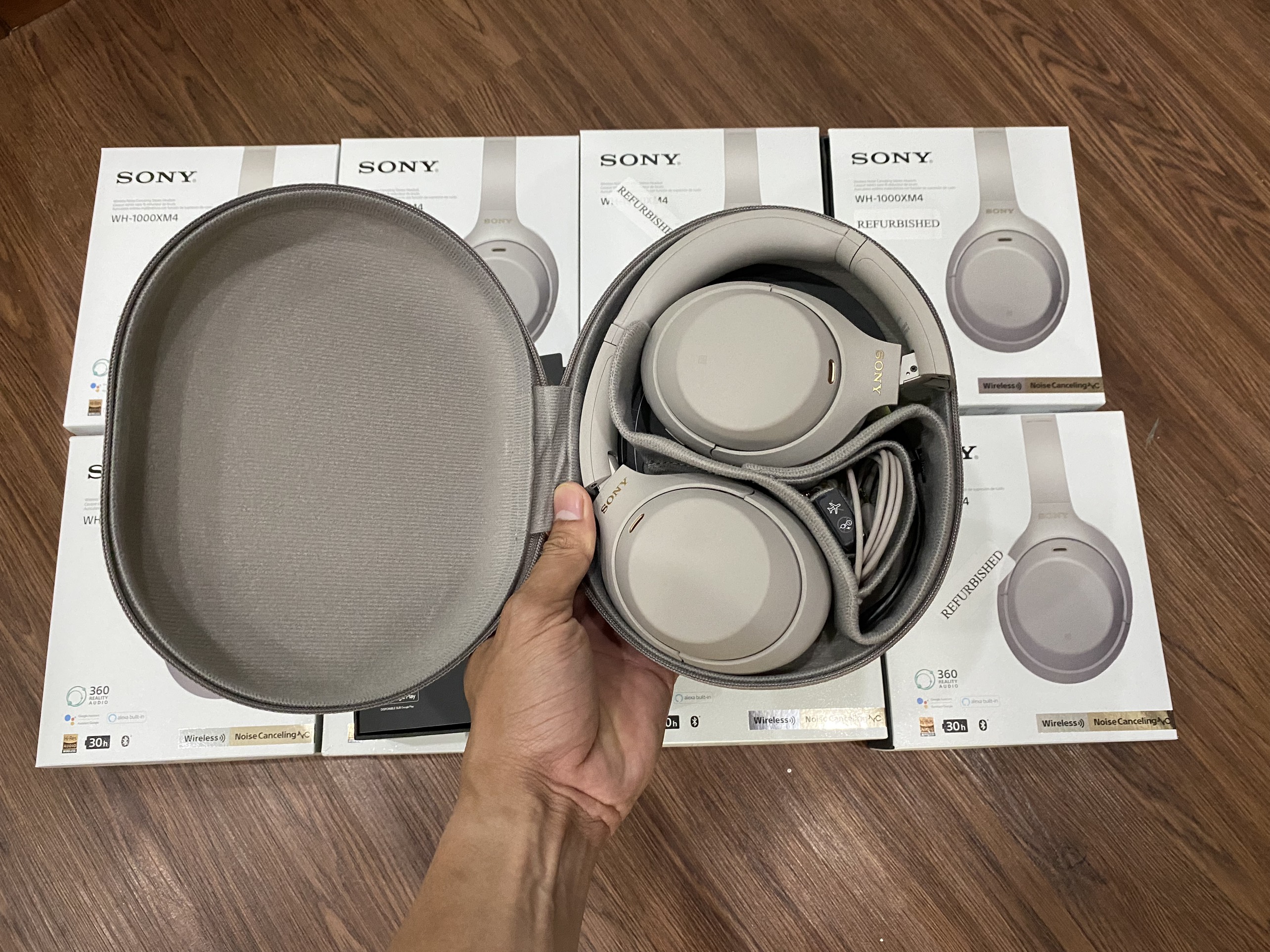 Tai nghe Sony WH-1000XM4 (WH1000XM4) [Hàng Chính Hãng]