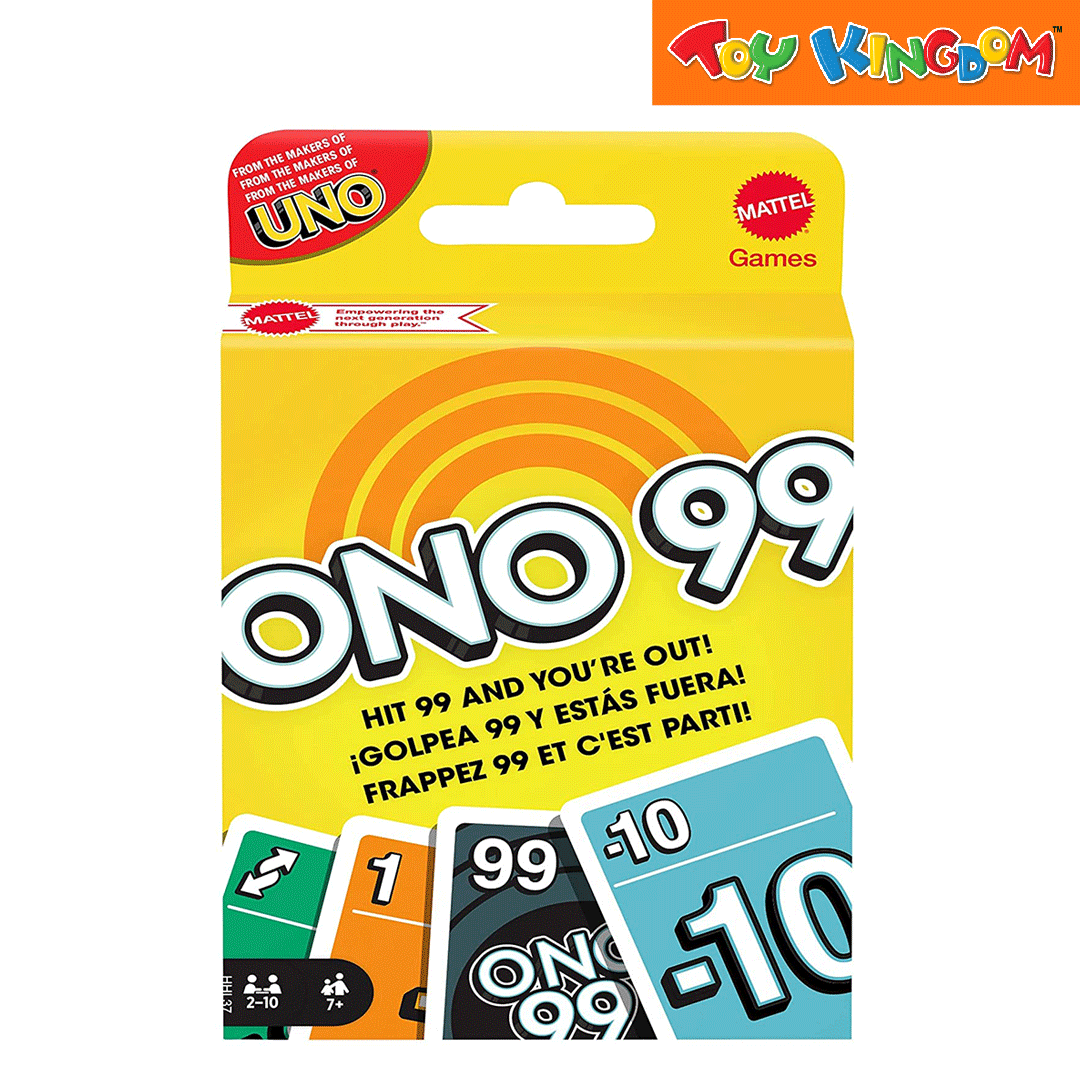 Mattel Games UNO ONO 99 Card Game | Lazada PH