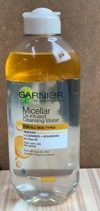 garnier micellar water oil 400ml