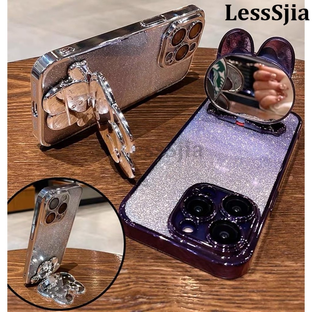 Phone%20cover%20Vivo%20Y04S%20/%20Y04%20Back%20case%20Camera%20Protection%20Semi%20Transparent%20Soft%20Silicone%20Rabbit%20bracket%20Shockproof%20Exquisite%20Glitter%20Powder%20for%20Vivo%20Y04S%20/%20Y04%20Phone%20cases%20-%20Image%206