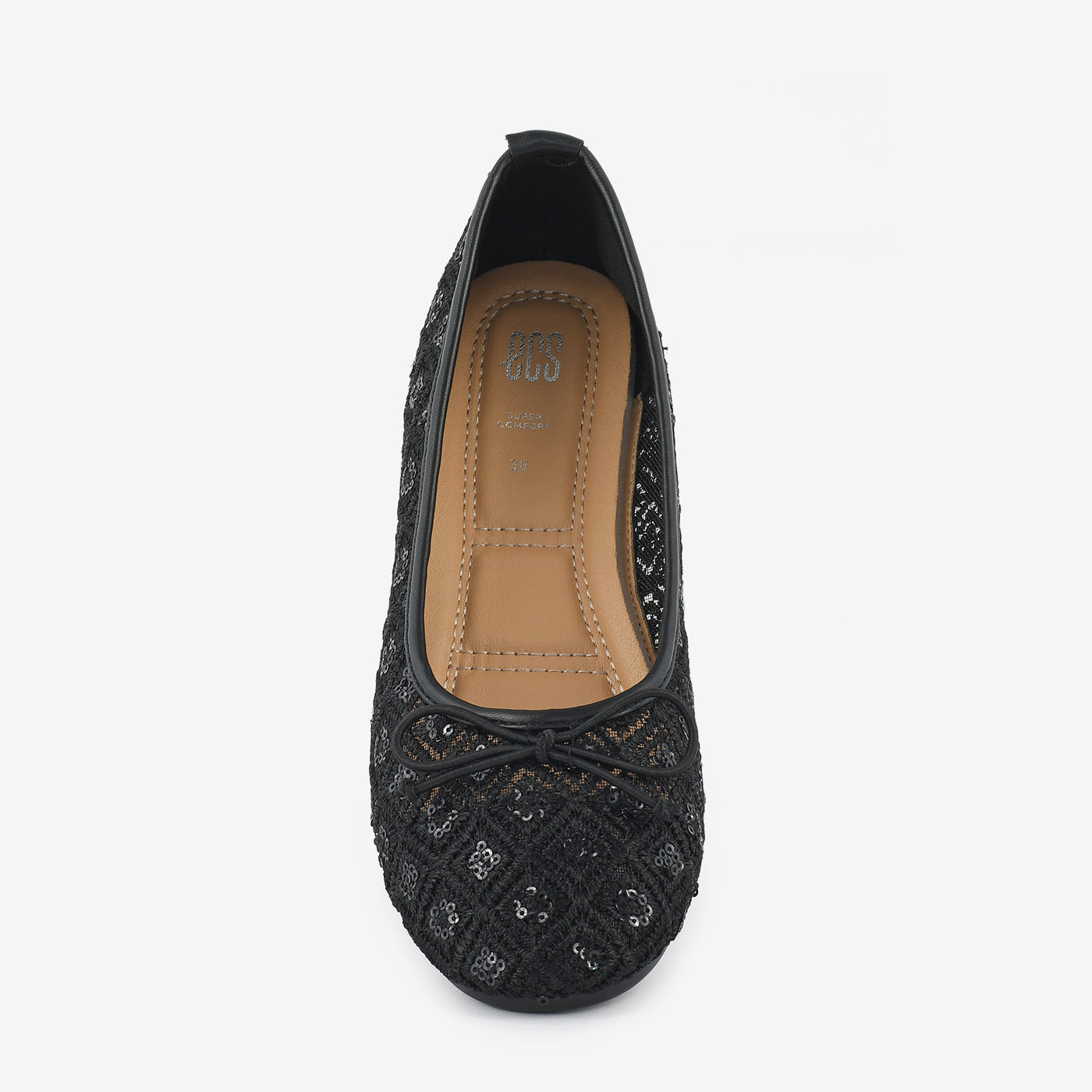 ECS Delicate Dream Flat Pumps For Women. 