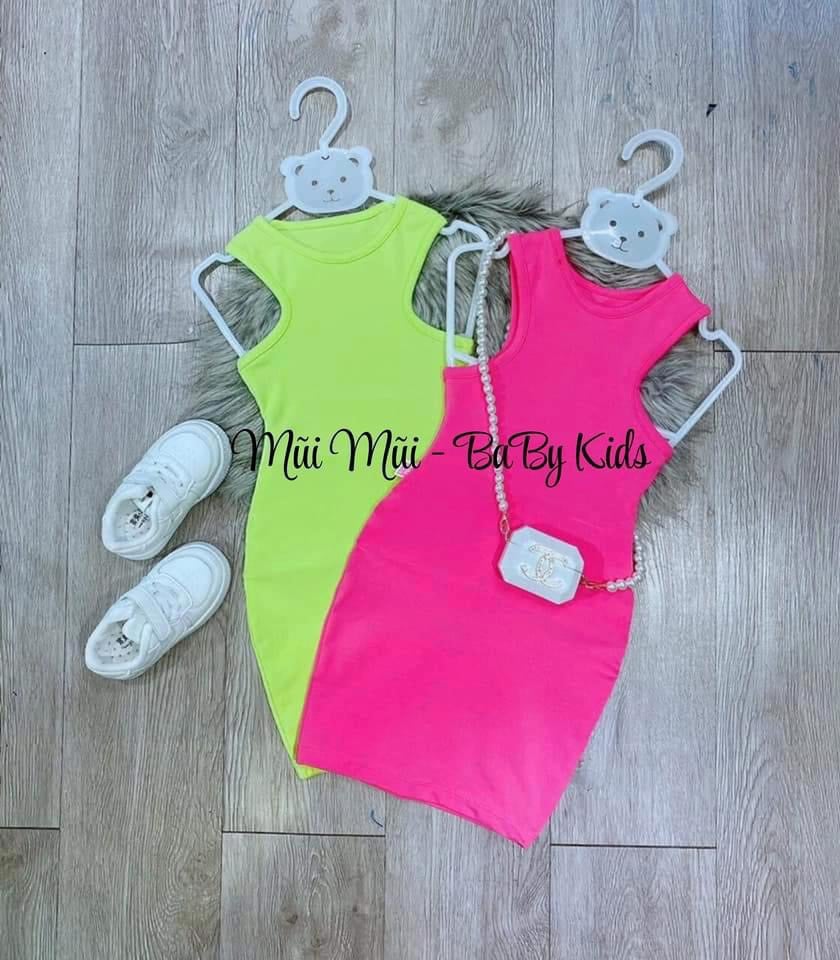 Váy body giả áo khoác cúc cho bé gái 12-42kg